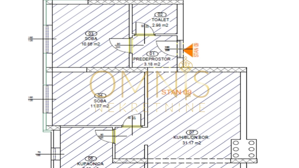 Rešetari - 3S+DB, 86.01 m2, new construction!